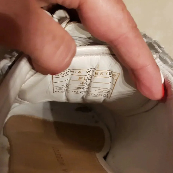 SOFIA Webster leather shoes size 40 made in Portugal - Picture 6 of 6